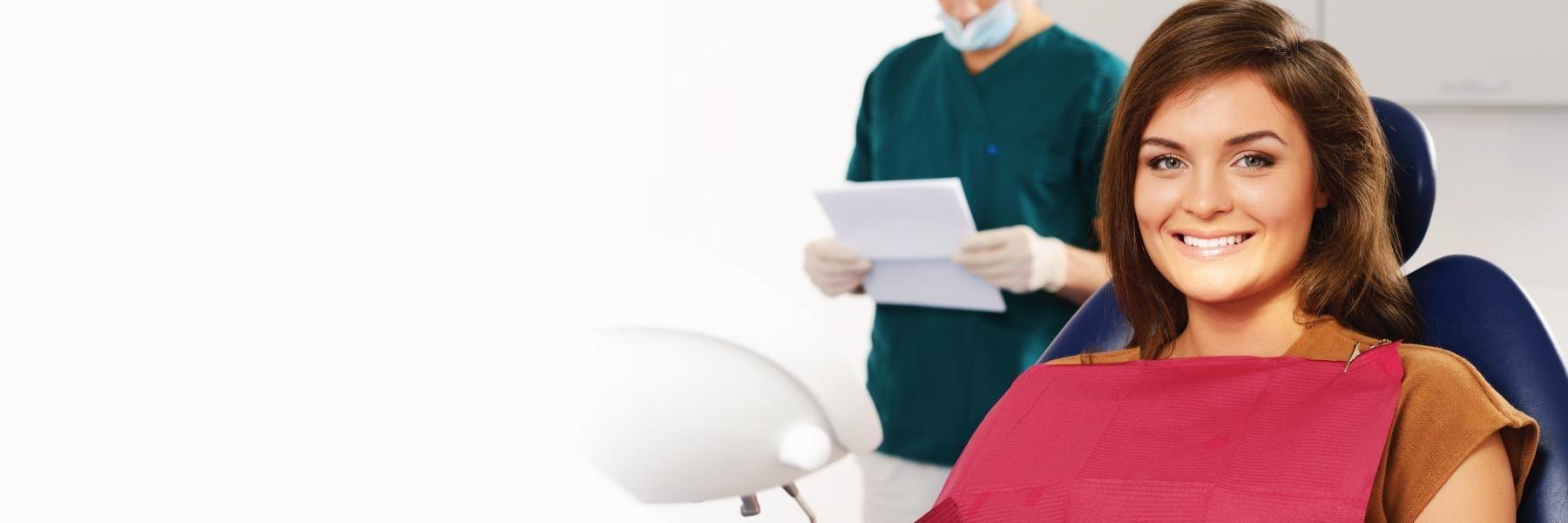 woman smiling | root canals arvada, co